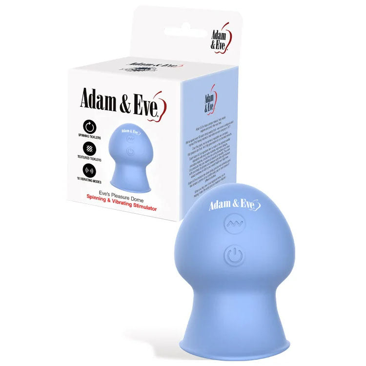 Adam & Eve EVES PLEASURE DOME -  -  USB Rechargeable Spinning & Vibrating Stimulator