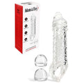 Affordable quality Adam & Eve ADAMS CRYSTAL EXTENDER -  22.9 cm Penis Extender Sleeve with Adjustable Inner  from Adam & Eve by Discreet Intimate Essentials with Discreet Delivery 