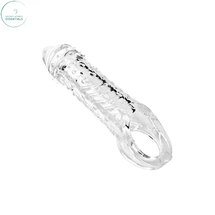 Affordable quality Adam & Eve ADAMS CRYSTAL EXTENDER -  22.9 cm Penis Extender Sleeve with Adjustable Inner  from Adam & Eve by Discreet Intimate Essentials with Discreet Delivery 