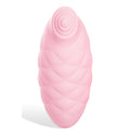 Adam & Eve PILLOW TALK TAPPING -  USB Rechargeable Tapping Clitoral Stimulator in soft pink silicone design.