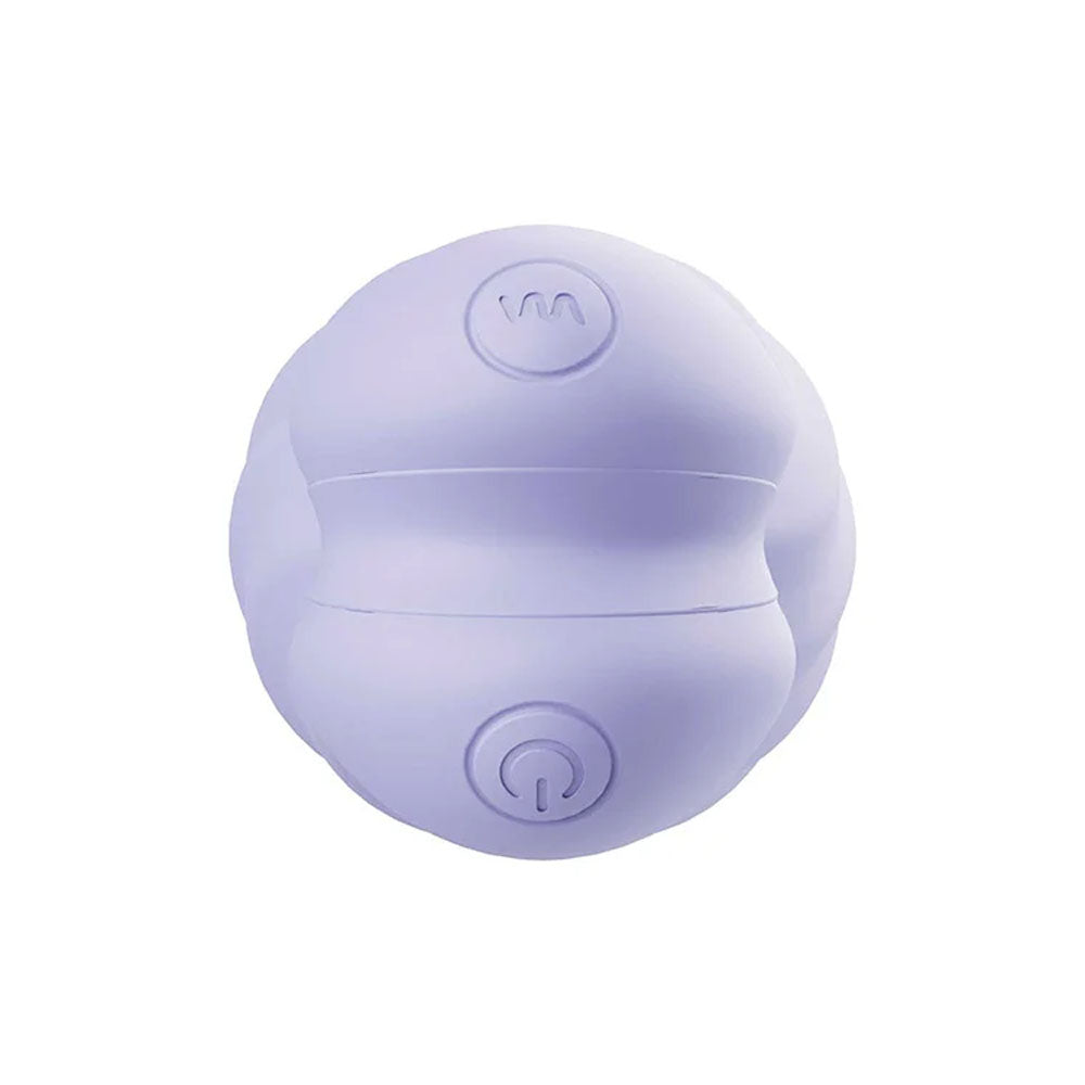 Adam & Eve SPIRAL LOVE Wearable Egg - USB Rechargeable Wearable Vibrating Egg with Wireless Remote top view.