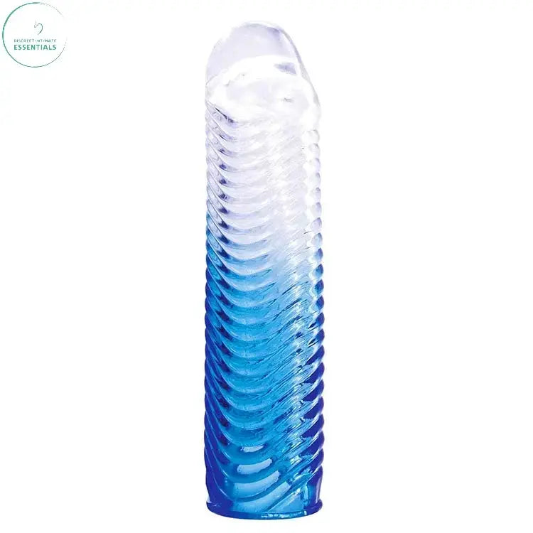 Affordable quality Adam & Eve SAPPHIRE Sleeve Set -  Clear Penis Sleeve Set - Set of 4  from Adam & Eve by Discreet Intimate Essentials with Discreet Delivery 