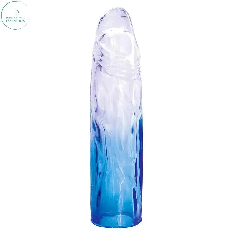 Affordable quality Adam & Eve SAPPHIRE Sleeve Set -  Clear Penis Sleeve Set - Set of 4  from Adam & Eve by Discreet Intimate Essentials with Discreet Delivery 