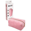 Adam & Eve EVES PLUSH STORAGE BAG - Private Storage Bag, elegant plush pink storage for intimate essentials.