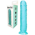 Adam & Eve CRYSTAL GEM Dildo - Emerald -  19.8 cm Dildo