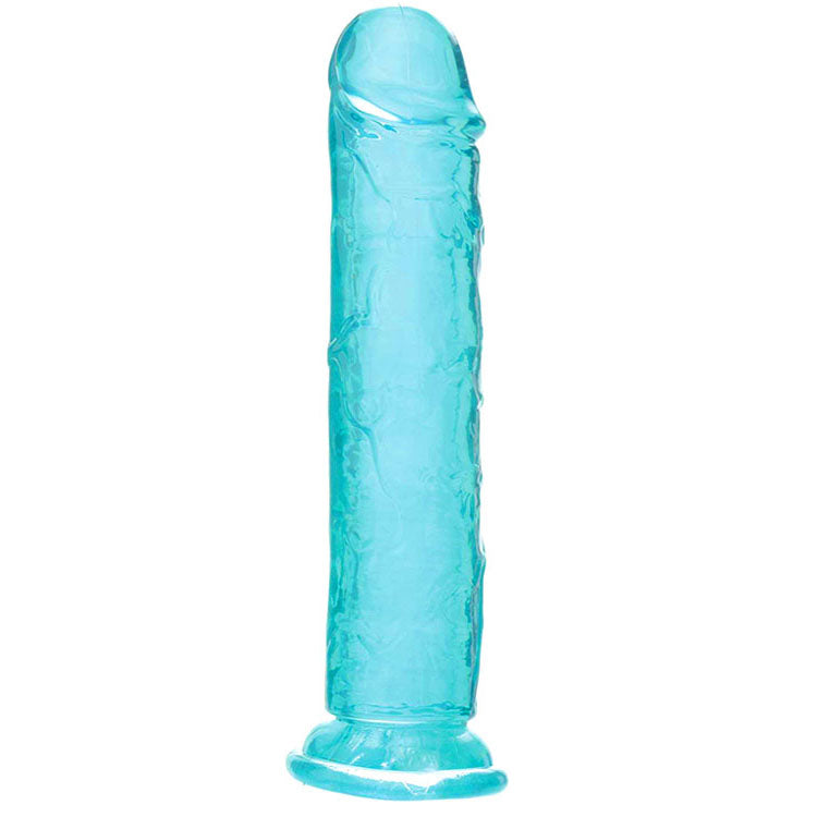 Adam & Eve CRYSTAL GEM Dildo - Emerald -  19.8 cm Dildo