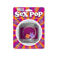 Oral Sex Pop - Popping Dice Game packaging featuring two dice for spontaneous intimate play.