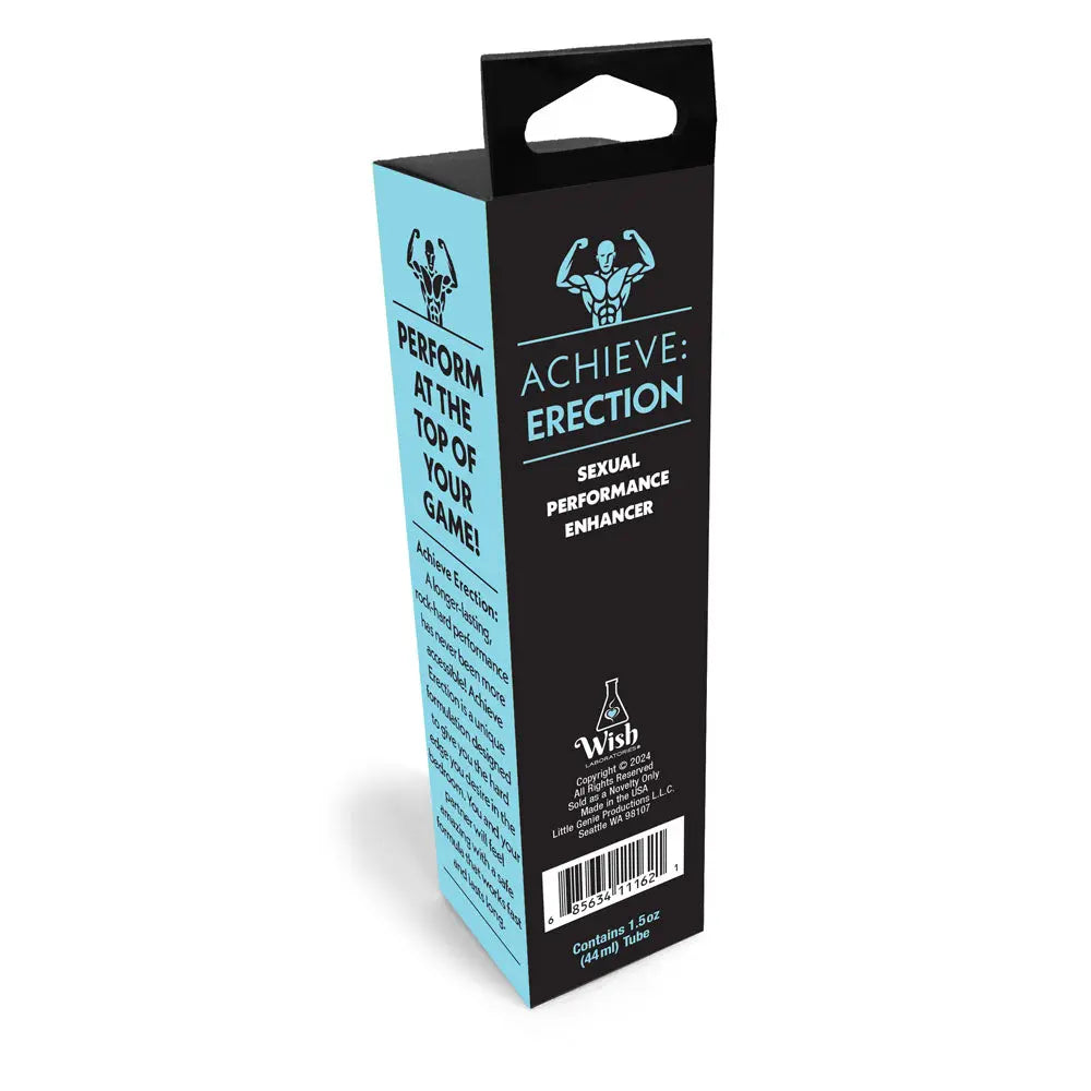 Achieve: Erection - Sexual Performance Enhancer for Men - 44 ml Tube Little Genie Discreet Intimate Essentials.