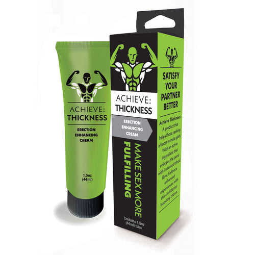Achieve: Thickness - Erection Enhancing Cream for Men - 44 ml, effective girth-enhancing cream with natural ingredients.
