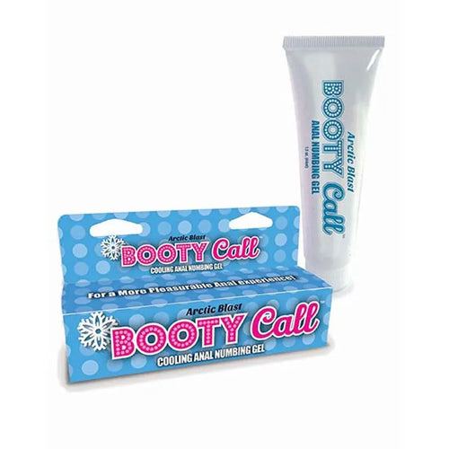 Booty Call Anal Numbing Gel - Arctic Blast Cooling Anal Numbing Gel - 44 ml (1.5 oz) Tube Little Genie Discreet Intimate Essentials.
