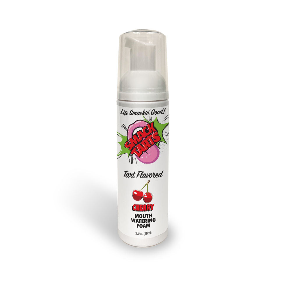 Smack Tarts Mouthwatering Foam - Cherry flavor in a bottle, perfect for sour cherry mouth spray enjoyment.