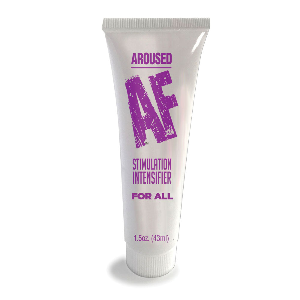 Aroused AF - Couples Stimulation Cream - 44 ml (1.5oz) Tube, intimate essentials for her, sensual experience.