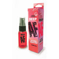 Deep AF - Cherry - Cherry Flavoured Deep Throat Spray - 29 ml bottle and packaging for reducing gag reflex.