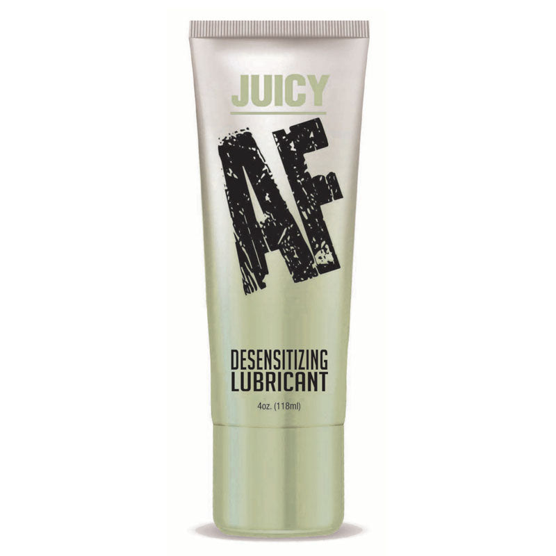 Juicy AF Desensitising Gel - 118 ml - Desensitising Gel - 118 ml Tube in a sleek gold tube for intimate essentials.