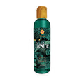 Desire Pheromone Massage Oil - Tangerine Scented Pheromone Massage Oil - 118 ml in a tropical bottle design.
