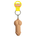 Super Fun Key Chain - Squishy Penis - Novelty Keychain on a keyring, adding playful charm to any keyset.