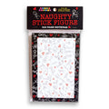 Naughty Stick Figure Notepad - Novelty Notepad - 100 Pages with playful designs and funny illustrations for adult humor.