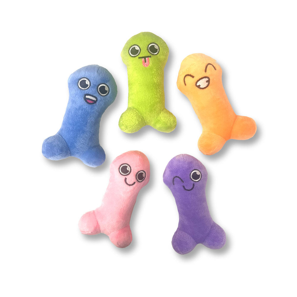 หมอนตุ๊กตา Suck A Bag Of Dicks - หมอนตุ๊กตา Dicky ขนปุยขนาดเล็ก - ชุด 5 ชิ้น