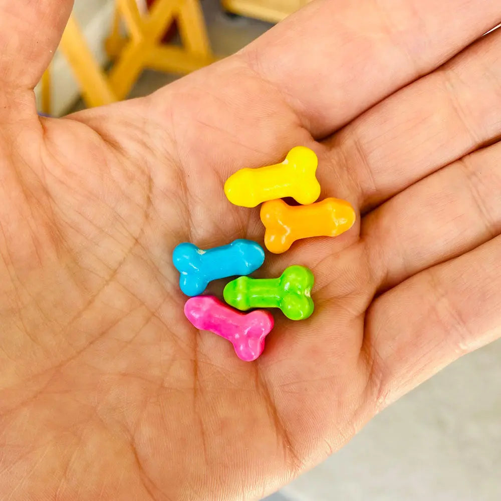 Suck a Bag of Dicks! Bag of 25 - Pecker Lollies - Bulk Bag of 25 Party Packs Little Genie Discreet Intimate Essentials.