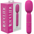 LOVELINE Bella -  -  14 cm USB Rechargeable Massage Wand in vibrant pink packaging with design details.