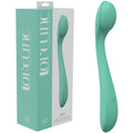 LOVELINE Juicy -  -  21.5 cm USB Rechargeable Vibrator in mint green packaging and vibrator design.