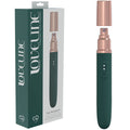 LOVELINE The Traveler -  -  17.6 cm USB Rechargeable Vibrator with Lube Applicator in elegant packaging.