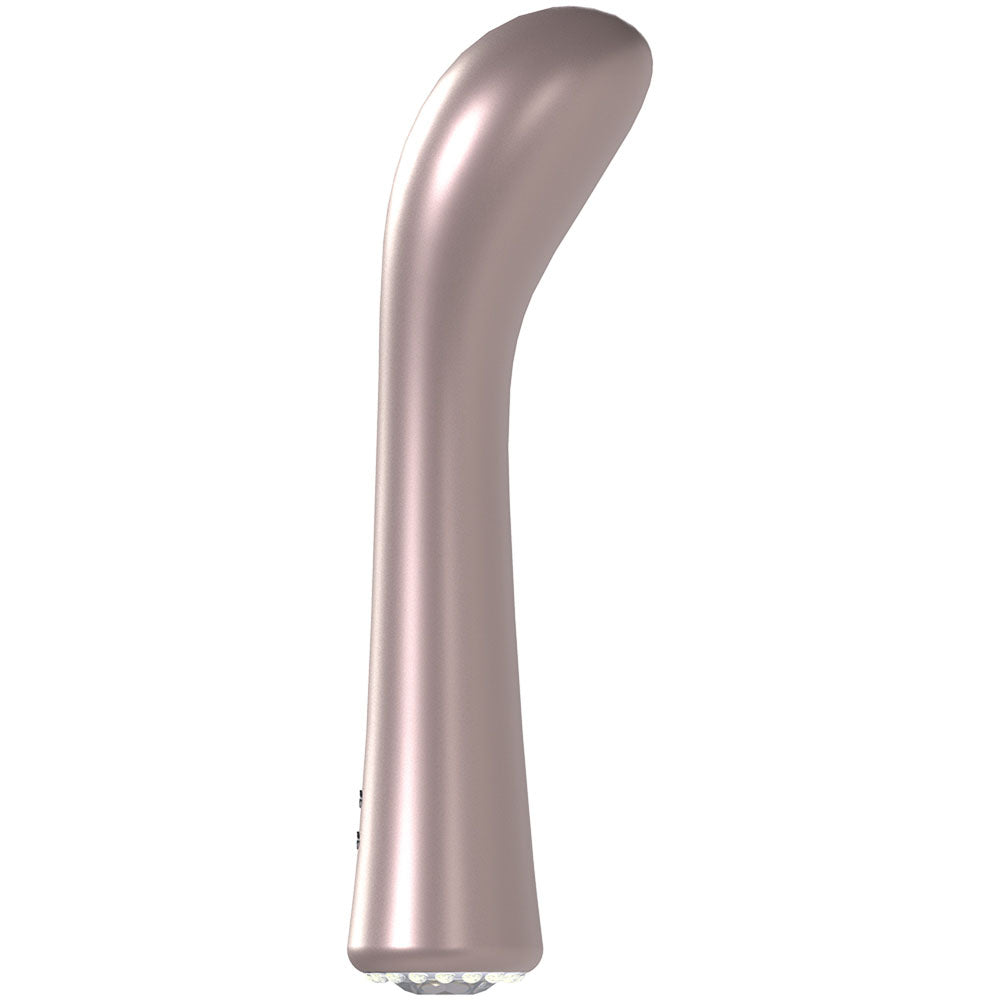 LOVELINE La Perla III -  - Pearlescent  19.2 cm USB Rechargeable Vibrator in sleek design for intimate pleasure.
