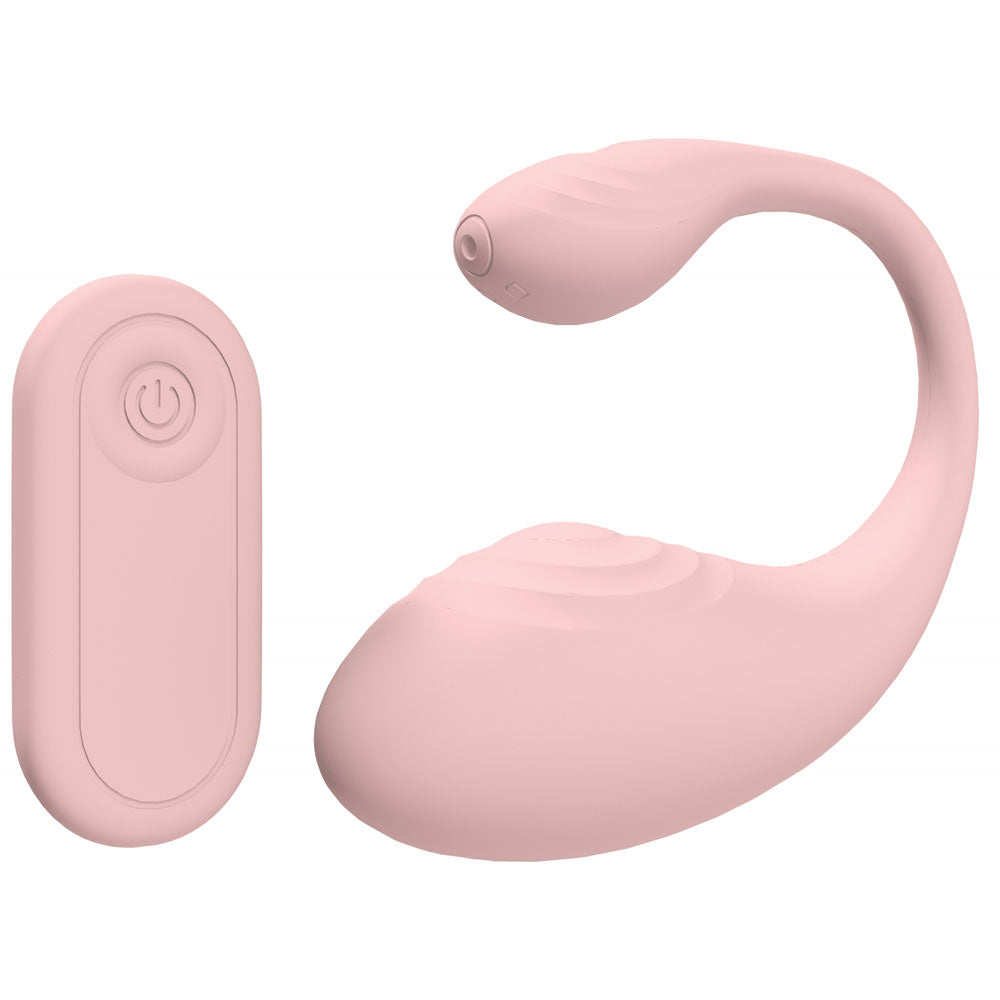 LOVELINE Wave - USB Rechargeable C-Shaped Vibrator with Remote for intimate essentials for her.
