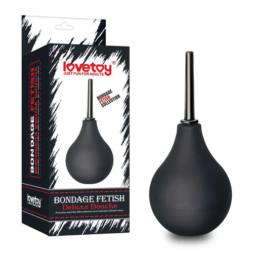 Bondage Fetish Deluxe Douche -  Unisex Round Douche - 160 ml capacity Lovetoy Discreet Intimate Essentials.