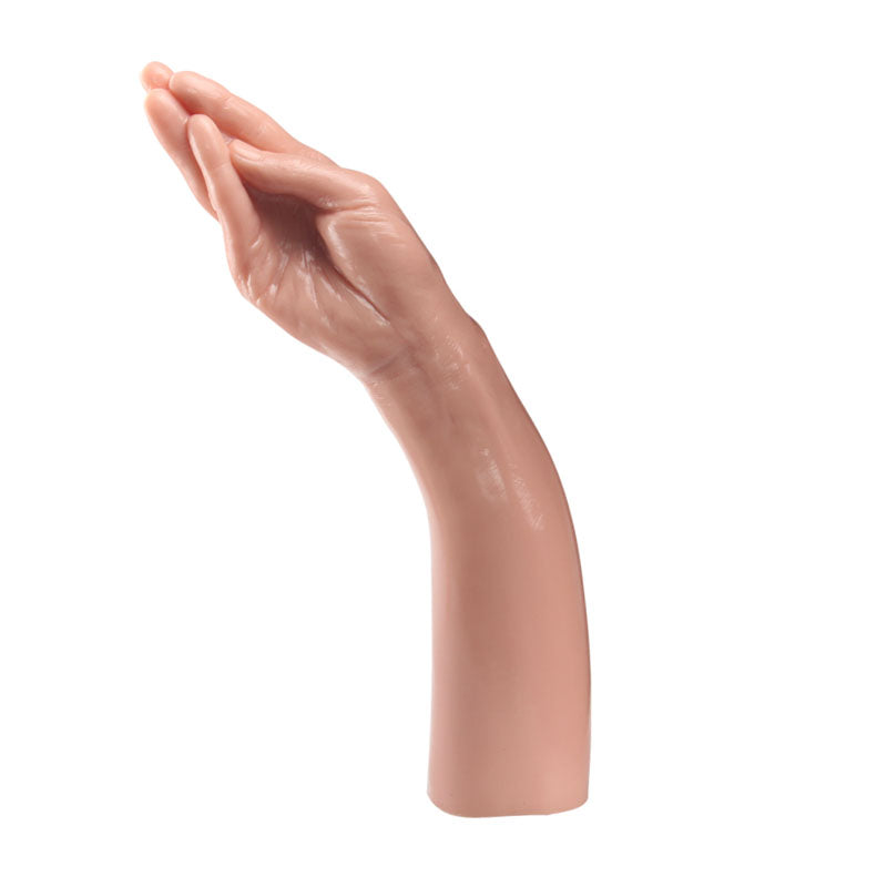 King Sized 13.5'' Realistic Magic Hand -  36 cm Hand Dildo displayed in a lifelike pose for intimate essentials.
