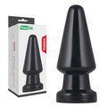 King Sized 7.5'' Anal Shocker - 19 cm Mega Butt Plug in packaging, showcasing its sleek design and phthalate-free material.