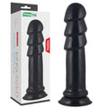 King Sized Anal Ripples -  28.5 cm (11.5'') Mega Anal Plug with ribbed design and phthalate-free packaging for enhanced pleasure.