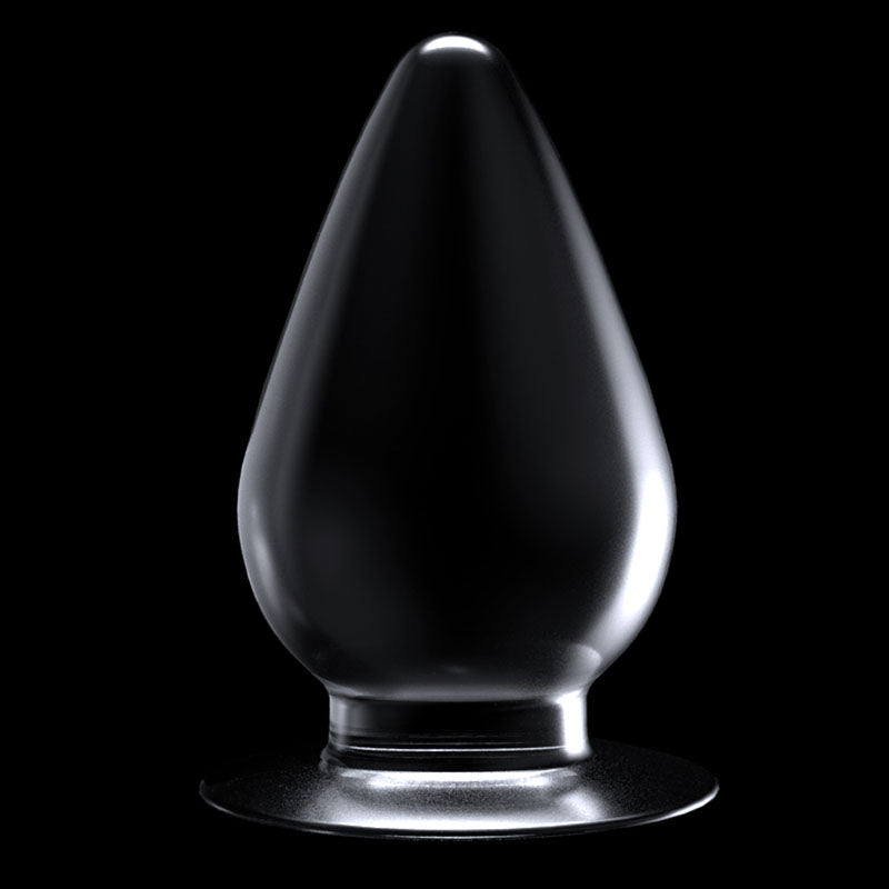 Flawless  Anal Plug 4.5'' -  11.5 cm Butt Plug, a transparent tapered design for enhanced pleasure.