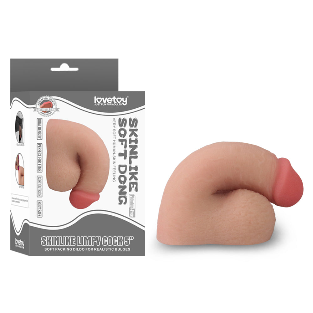 Skinlike Limpy Cock 5'' -  5 Inch Packer for realistic bulges, perfect for intimate essentials and sexy toys.