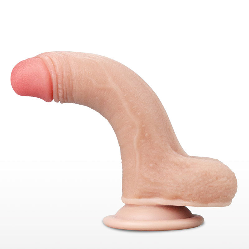Sliding Skin Dual Layer Dong -  17.8 cm (7'') Dong with Flexible Skin for intimate essentials and adult novelty.