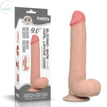 Sliding Skin Dual Layer Dong -  23 cm (9'') Dong with Flexible Skin Lovetoy
