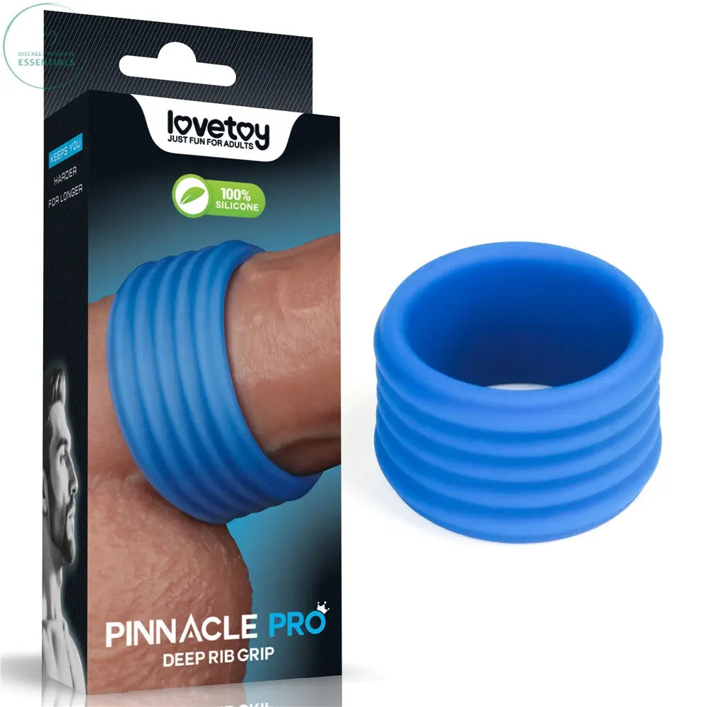 Affordable quality Pinnacle Pro Deep Rib Grip -  Cock Ring  from Lovetoy by Discreet Intimate Essentials with Discreet Delivery 