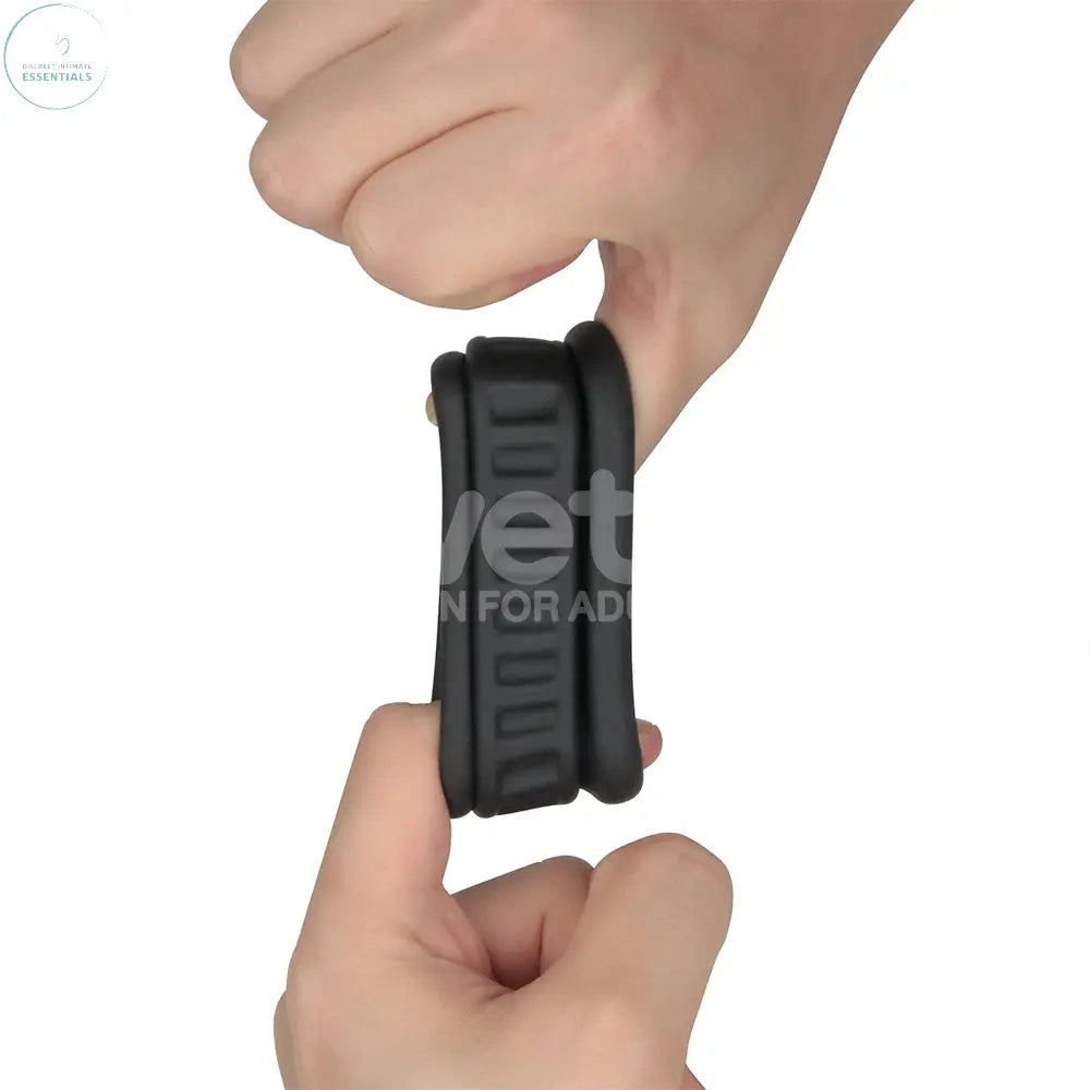 Affordable quality Pinnacle Pro Twin Grip Enhancer -  Cock & Balls Ring  from Lovetoy by Discreet Intimate Essentials with Discreet Delivery 