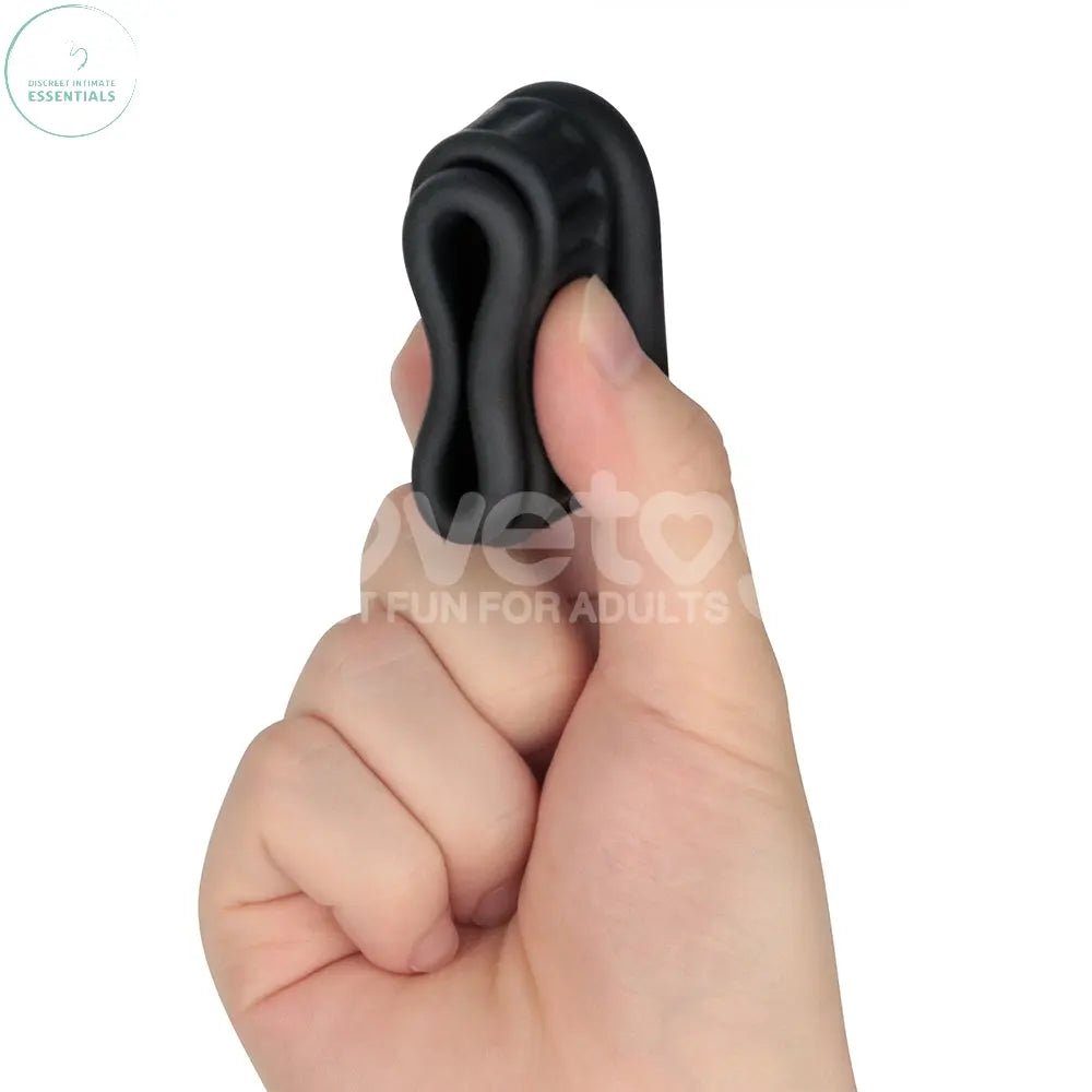 Affordable quality Pinnacle Pro Twin Grip Enhancer -  Cock & Balls Ring  from Lovetoy by Discreet Intimate Essentials with Discreet Delivery 