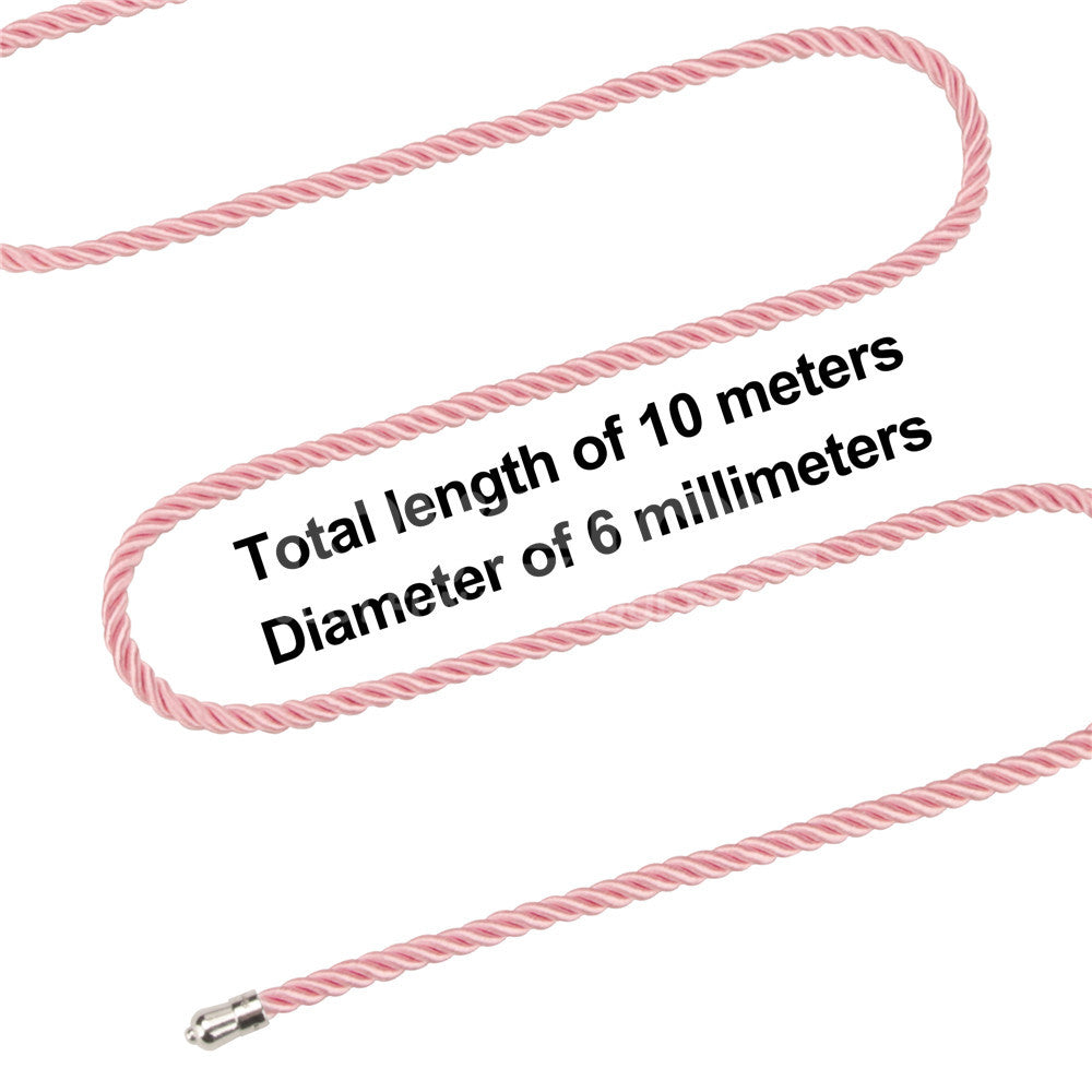 Rebellion Reign Silky Bondage Rope -  -  Bondage Rope - 10 metre length, 10 meters long and 6 mm diameter.