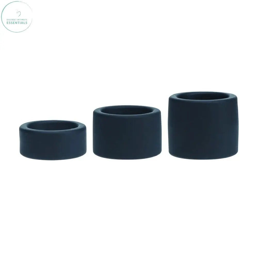 Affordable quality LEVELZ Liquid Silicone Ball Strap Set of 3 -  -  Ball Stretchers - Set of 3 Sizes  from Shots Toys by Discreet Intimate Essentials with Discreet Delivery 