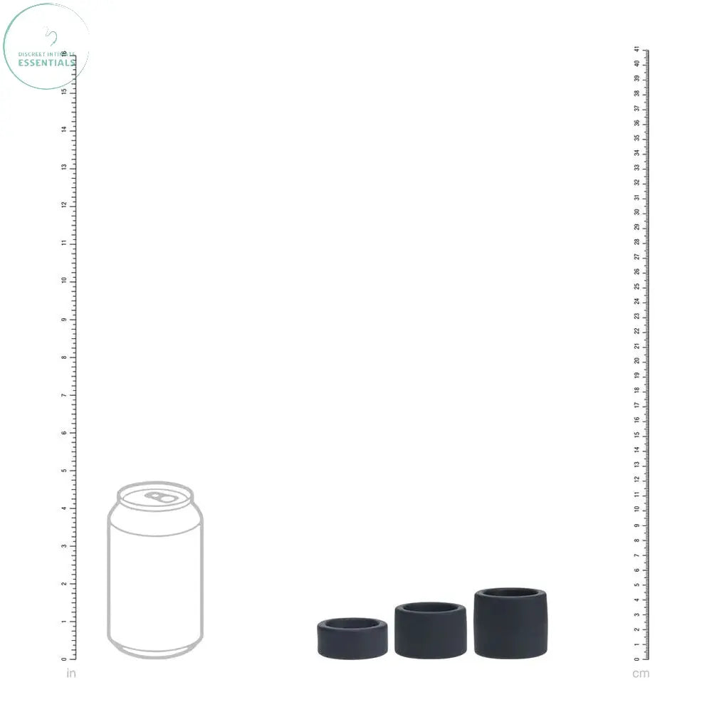 Affordable quality LEVELZ Liquid Silicone Ball Strap Set of 3 -  -  Ball Stretchers - Set of 3 Sizes  from Shots Toys by Discreet Intimate Essentials with Discreet Delivery 