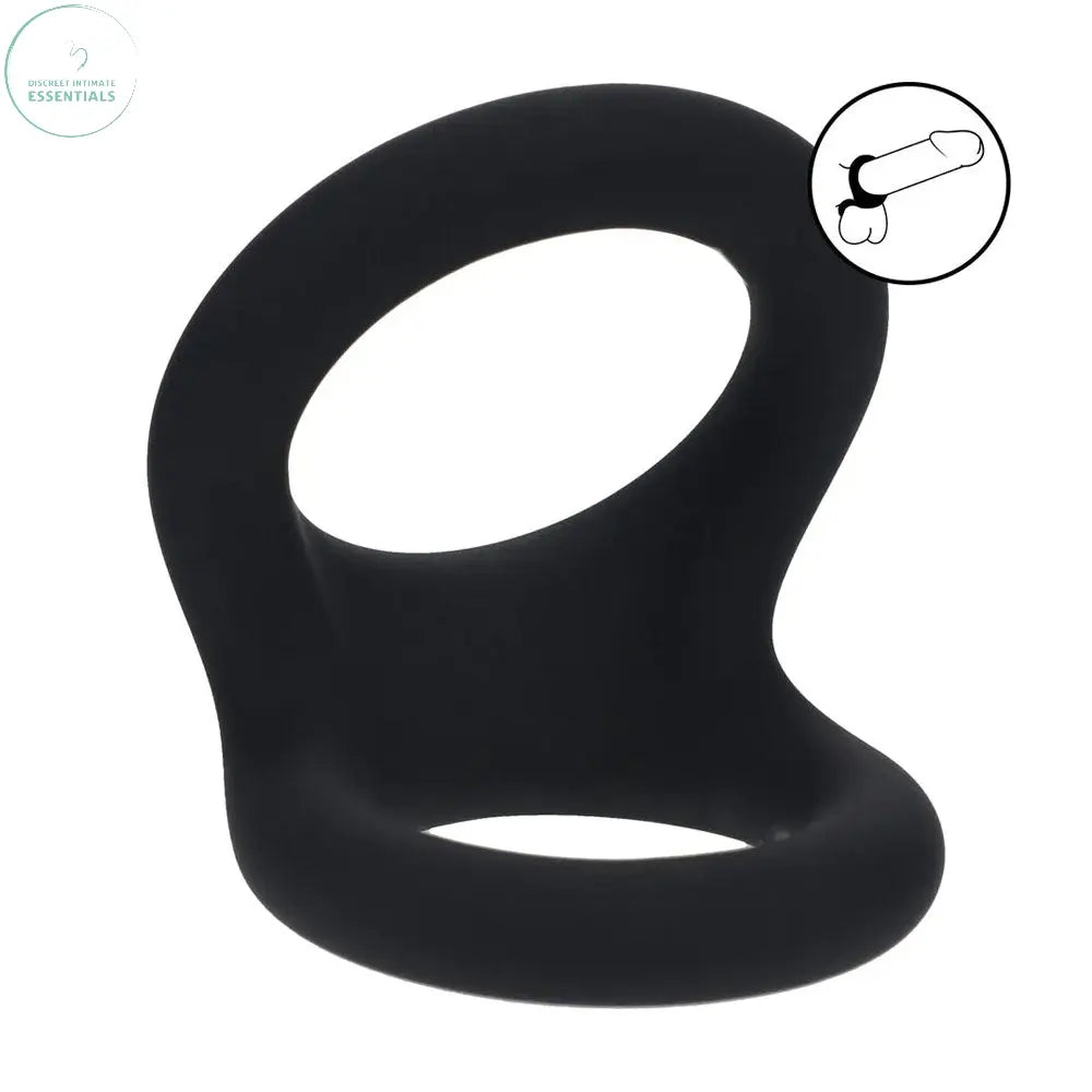Affordable quality LEVELZ Double O Silicone Cock Ring - M -  -  Cock & Balls Rings  from Shots Toys by Discreet Intimate Essentials with Discreet Delivery 