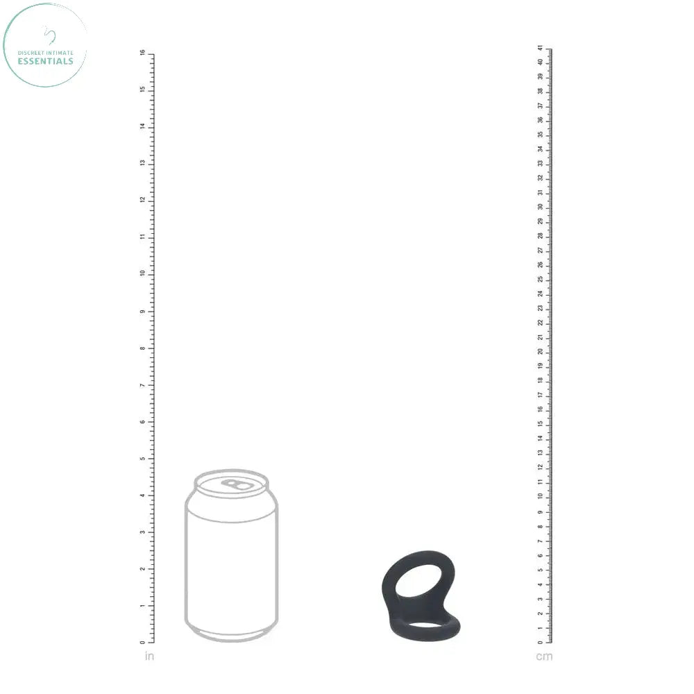 Affordable quality LEVELZ Double O Silicone Cock Ring - M -  -  Cock & Balls Rings  from Shots Toys by Discreet Intimate Essentials with Discreet Delivery 