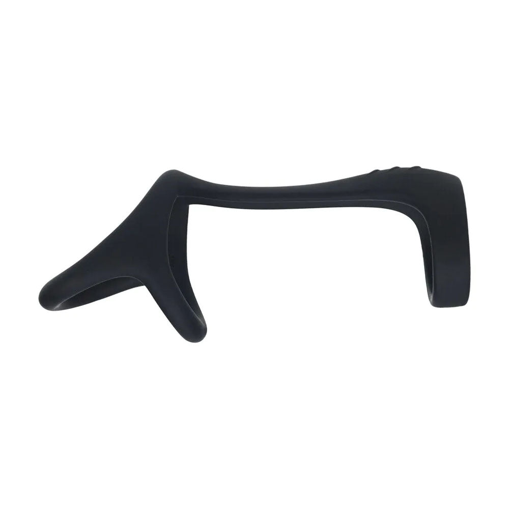 LEVELZ Tri O Silicone Shaft Cock & Ball Ring -  Cock & Balls Ring designed for enhanced control and comfort.