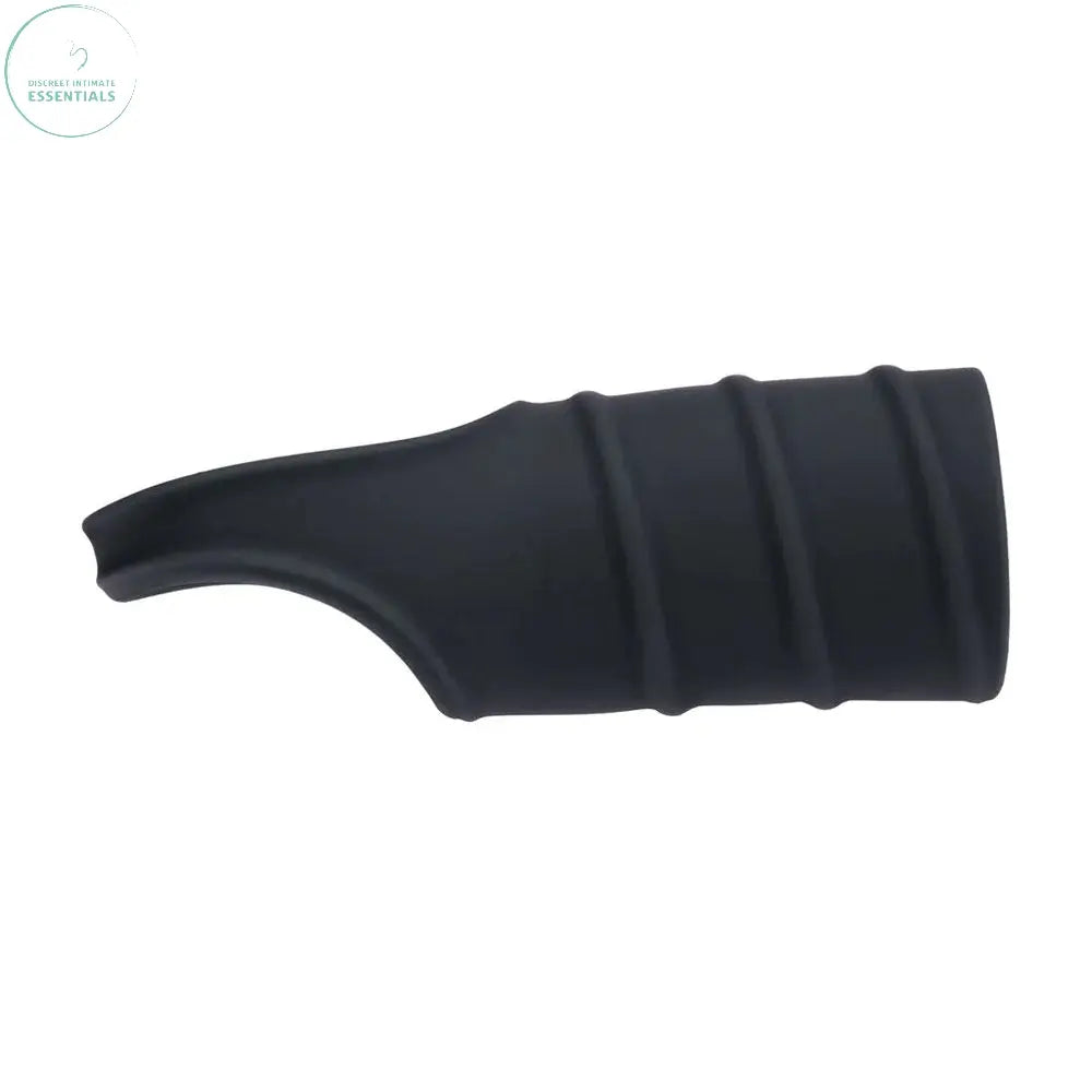 Affordable quality LEVELZ Silicone Cock Ring & Ribbed Sleeve -  Cock Ring with Sleeve  from Shots Toys by Discreet Intimate Essentials with Discreet Delivery 