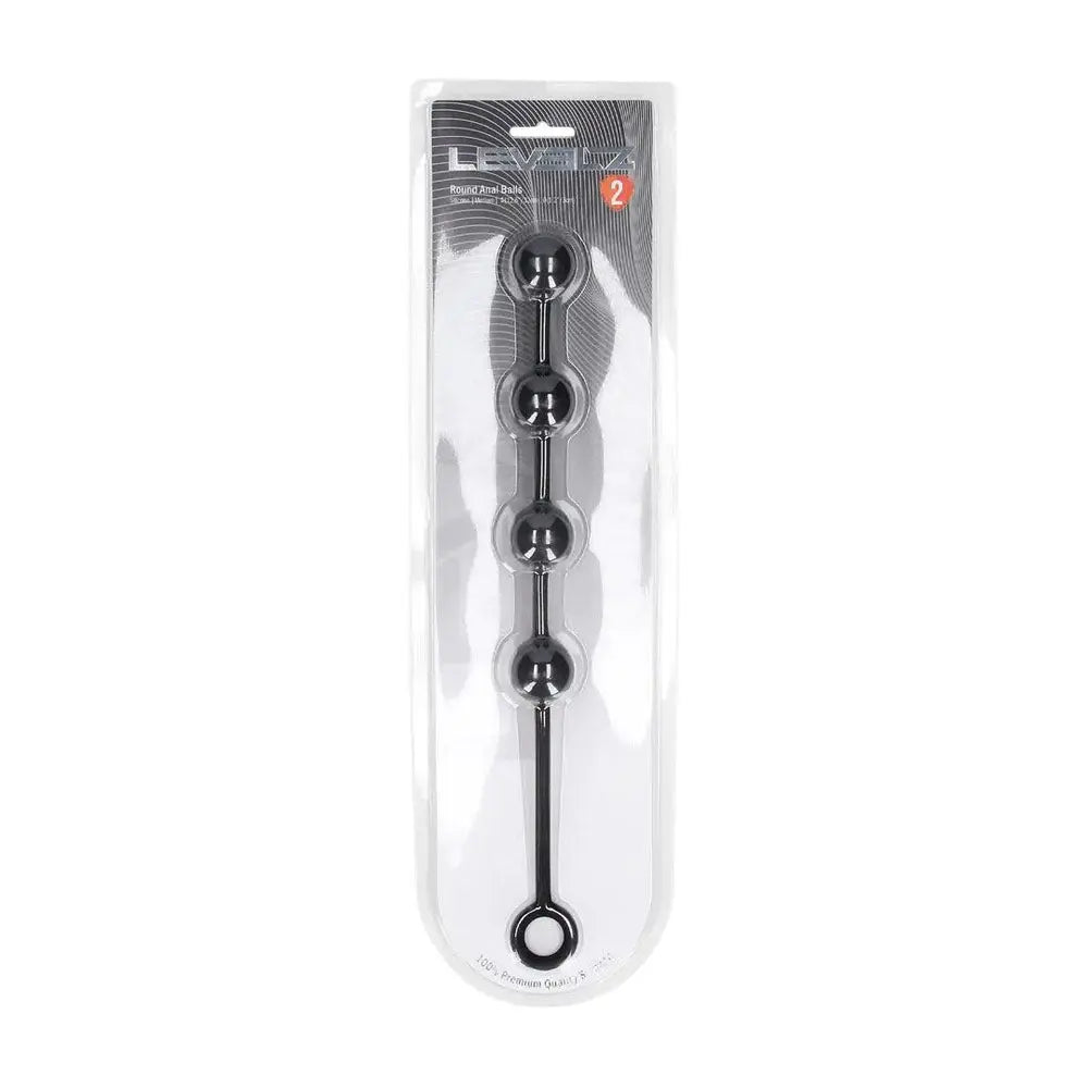 LEVELZ Round Silicone Anal Balls - M - 20mm -  32 cm Medium Anal Balls Shots Toys Discreet Intimate Essentials.