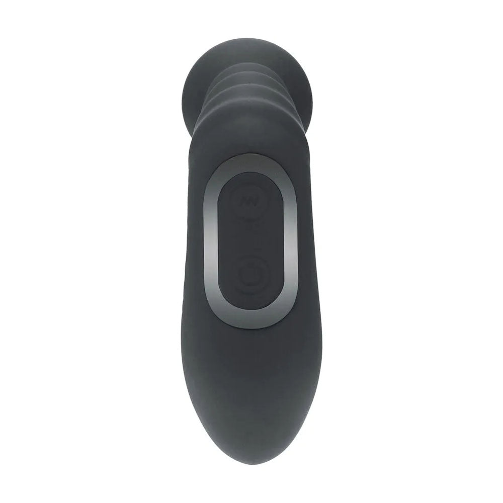 LEVELZ Rechargeable Beaded Prostate Massager -  USB Rechargeable Heating + Vibrating Prostate Massager with sleek design.