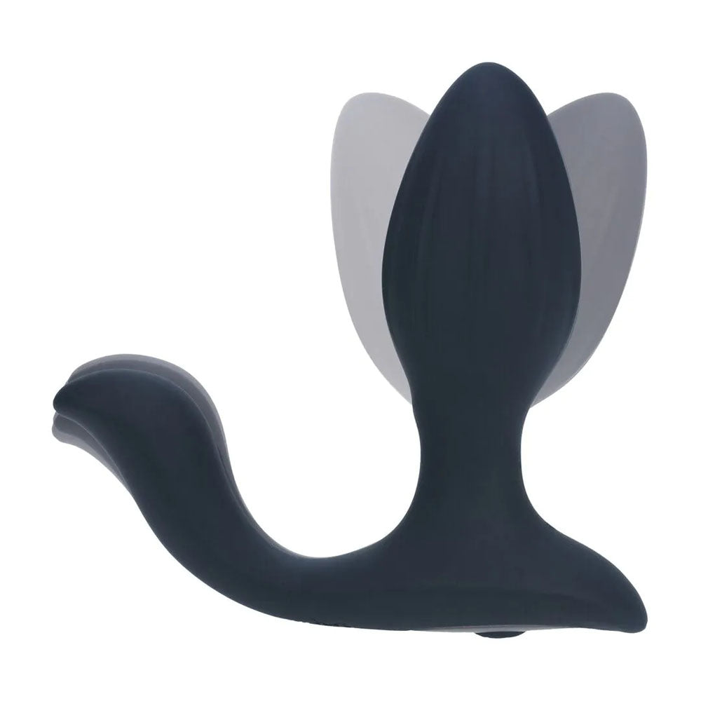 LEVELZ Vibrating & Rotating Anal Plug with Ball Stimulator - 10.7 cm USB Rechargeable Vibrating Butt Plug