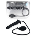 LEVELZ Beaded Inflatable Anal Plug -  Inflatable Butt Plug
